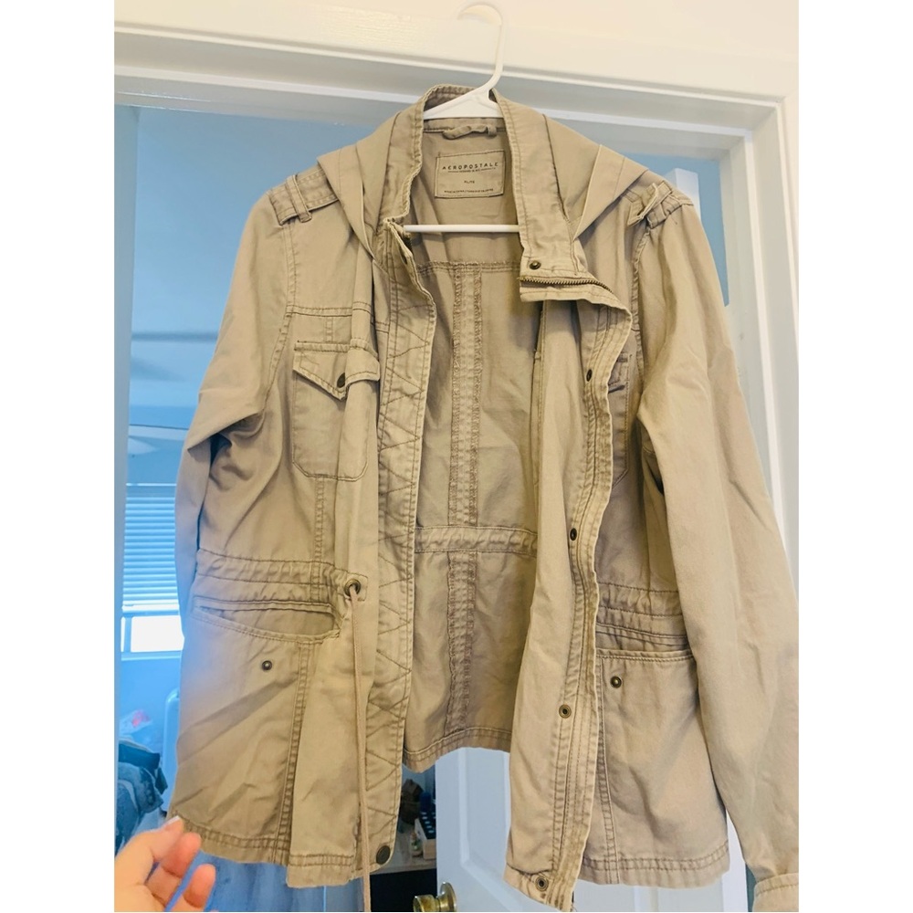 DARK TAN ARMY JACKET 💚